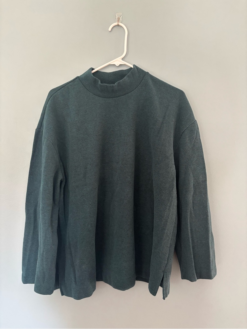 Old Navy Men's Teal Mock Neck Sweater